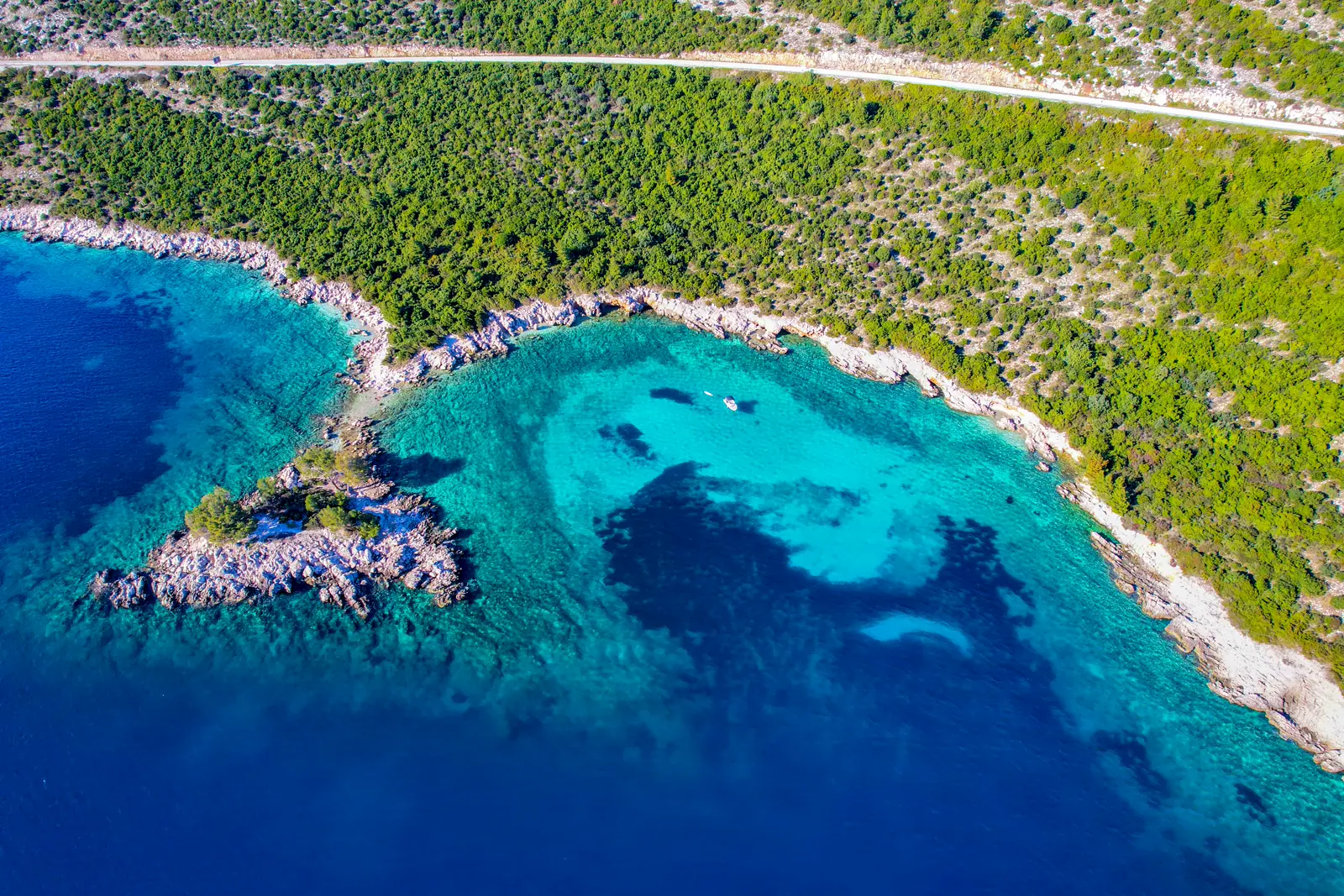 Sjekirica island near Brsečine, Dubrovnik